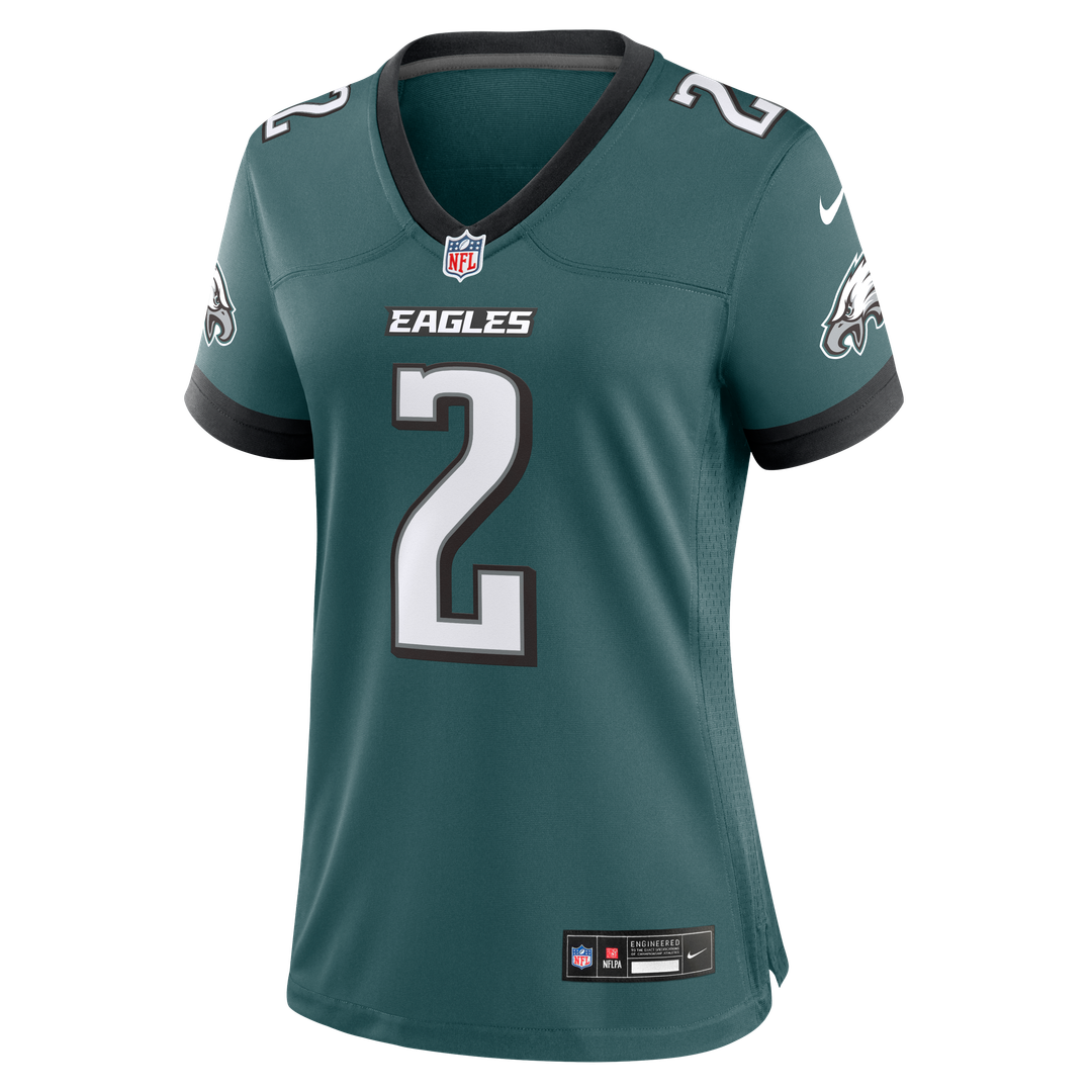 Tariq Woolen Philadelphia Eagles Women's Alternate Game Jersey - Kelly Green