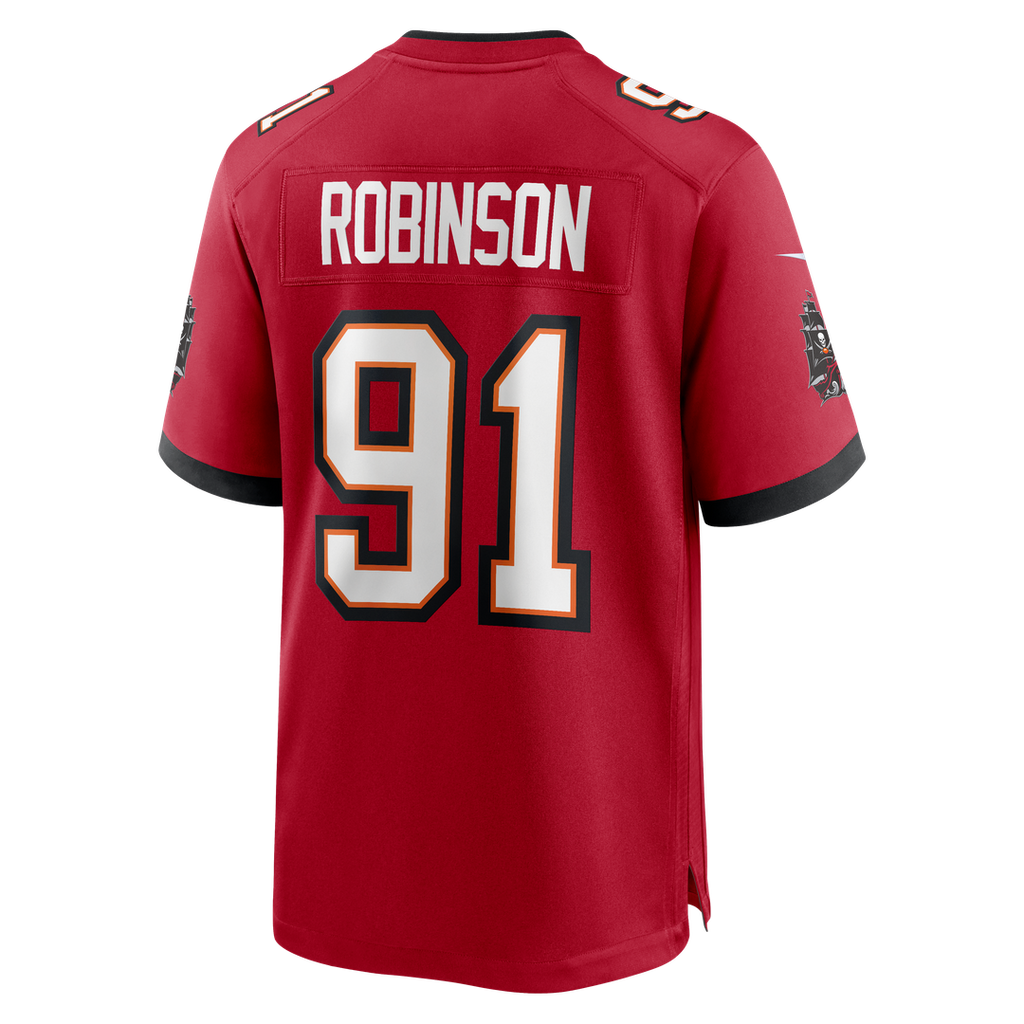 A'Shawn Robinson Tampa Bay Buccaneers Team Game Jersey - Red