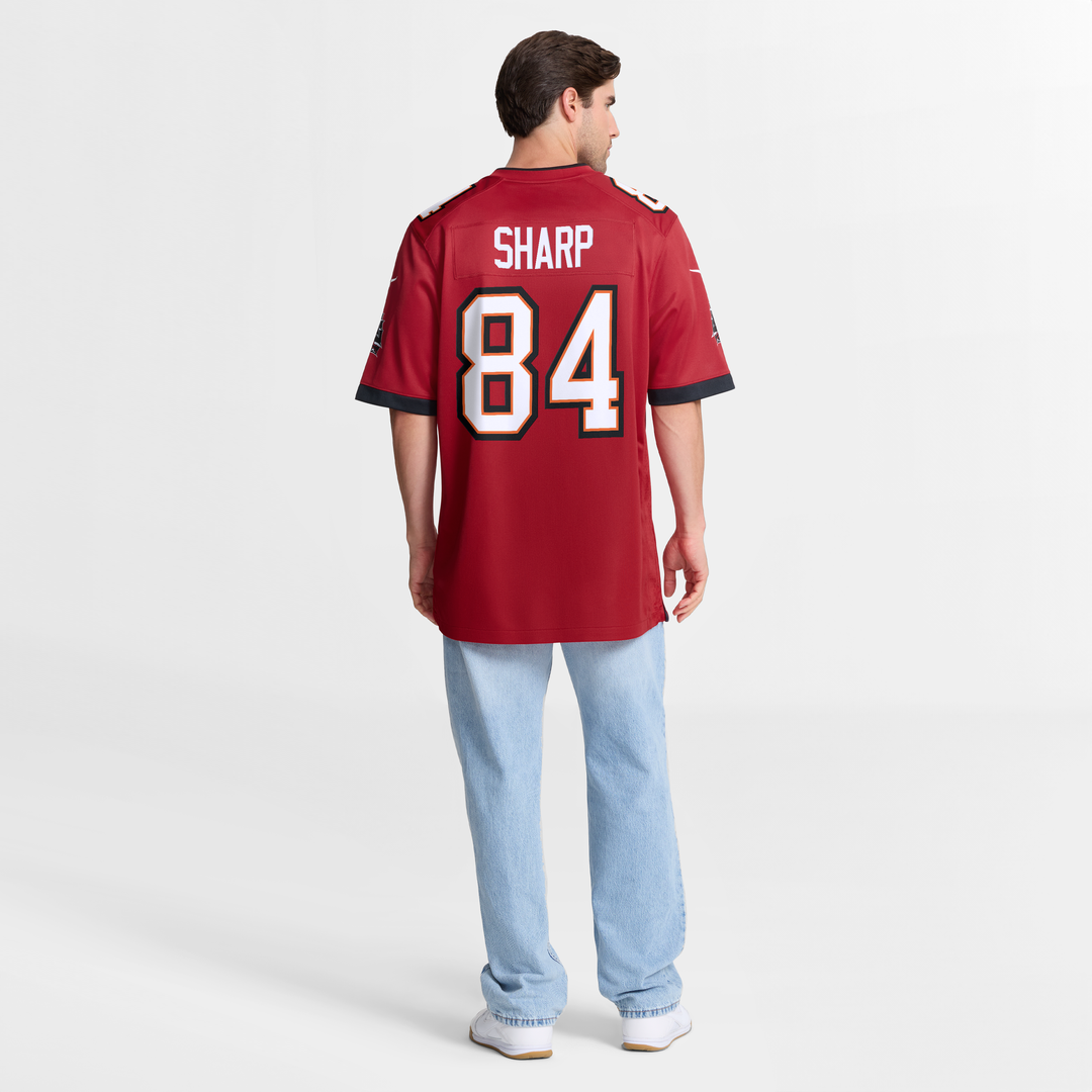 Bauer Sharp Tampa Bay Buccaneers Team Game Jersey - Red