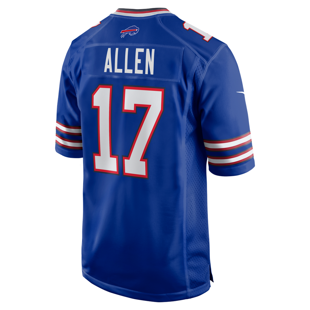Josh Allen Buffalo Bills White Game Player Jersey - White