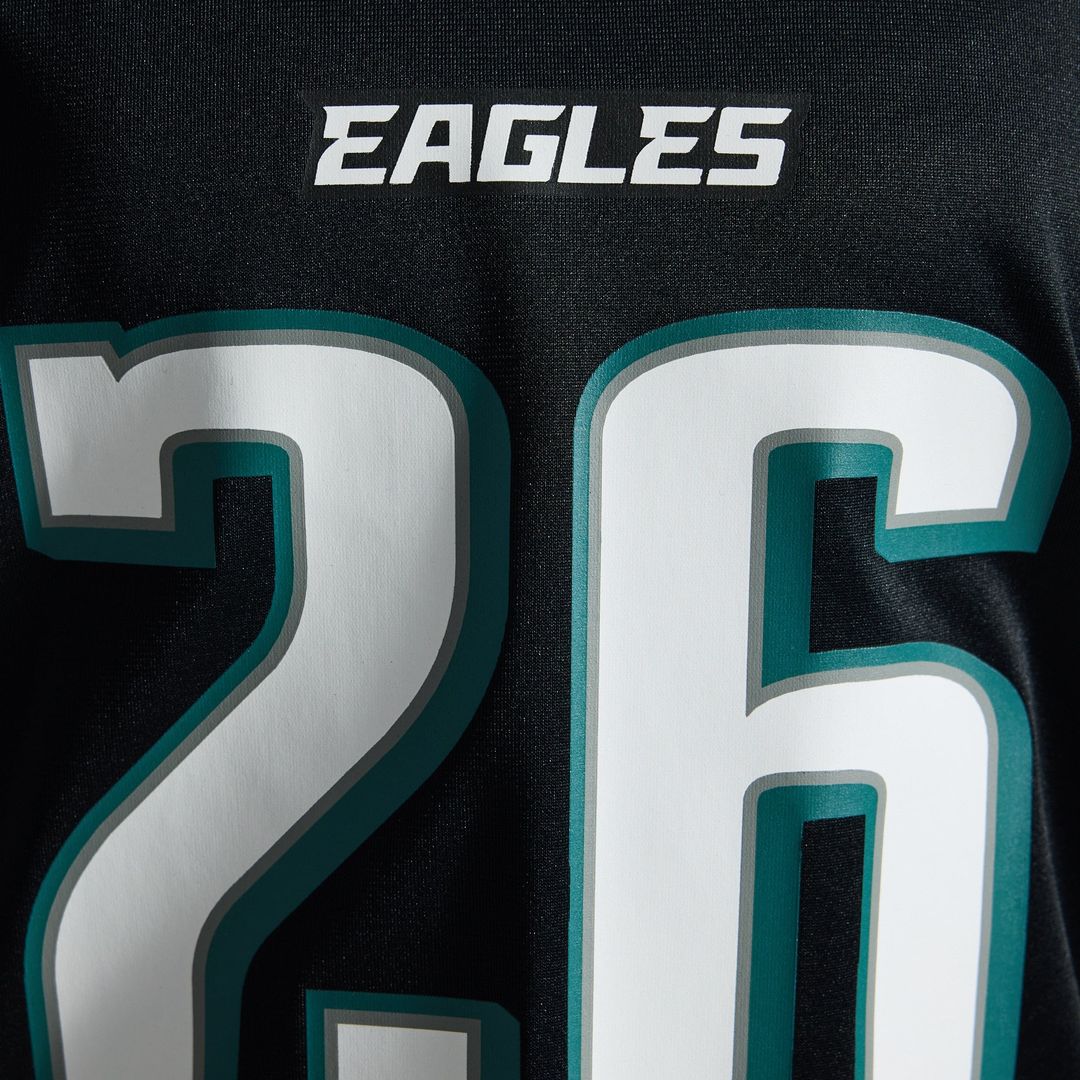 Saquon Barkley Philadelphia Eagles Women's Team Game Jersey - Midnight Green