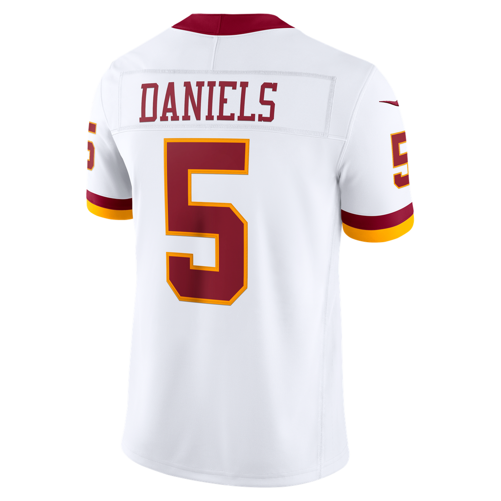Jayden Daniels Washington Commanders Team Vapor F.U.S.E. Stitched Limited Jersey - Burgundy