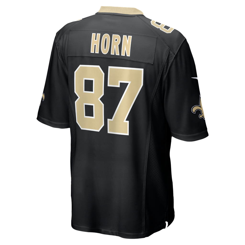 Joe Horn New Orleans Saints Game Retired Player Jersey - Black