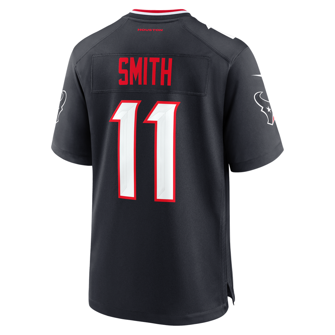 Tremon Smith Houston Texans Team Game Jersey - Navy