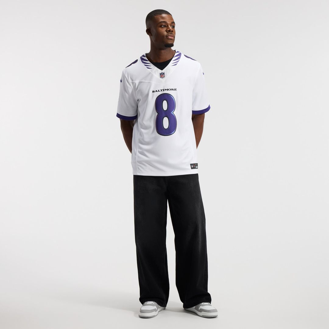 Lamar Jackson Baltimore Ravens Team Vapor F.U.S.E. Stitched Limited Jersey - Purple