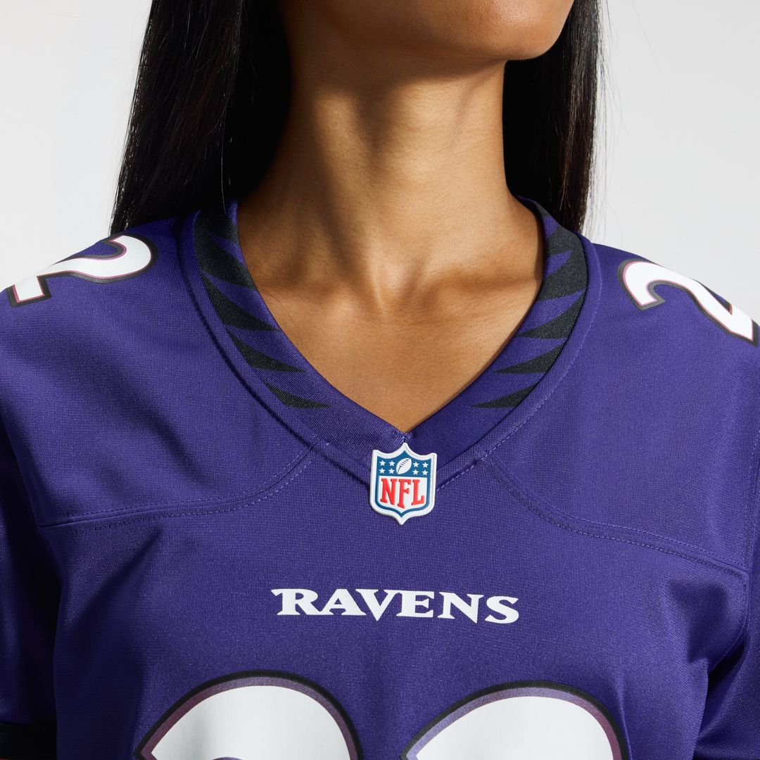 Derrick Henry Baltimore Ravens Women's Alternate Game Jersey - Black