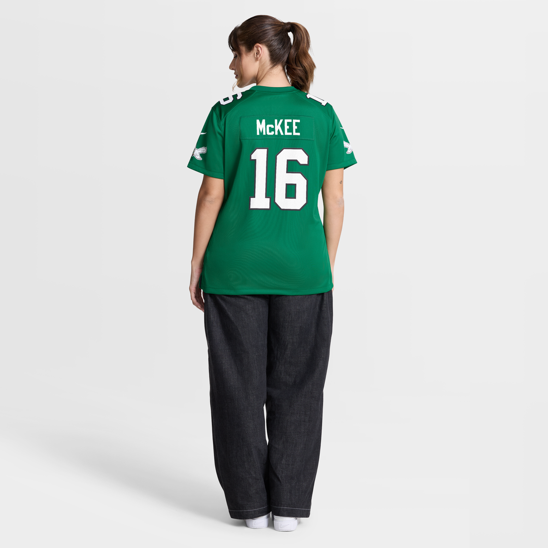 Tanner McKee Philadelphia Eagles Women's Alternate Game Jersey - Kelly Green