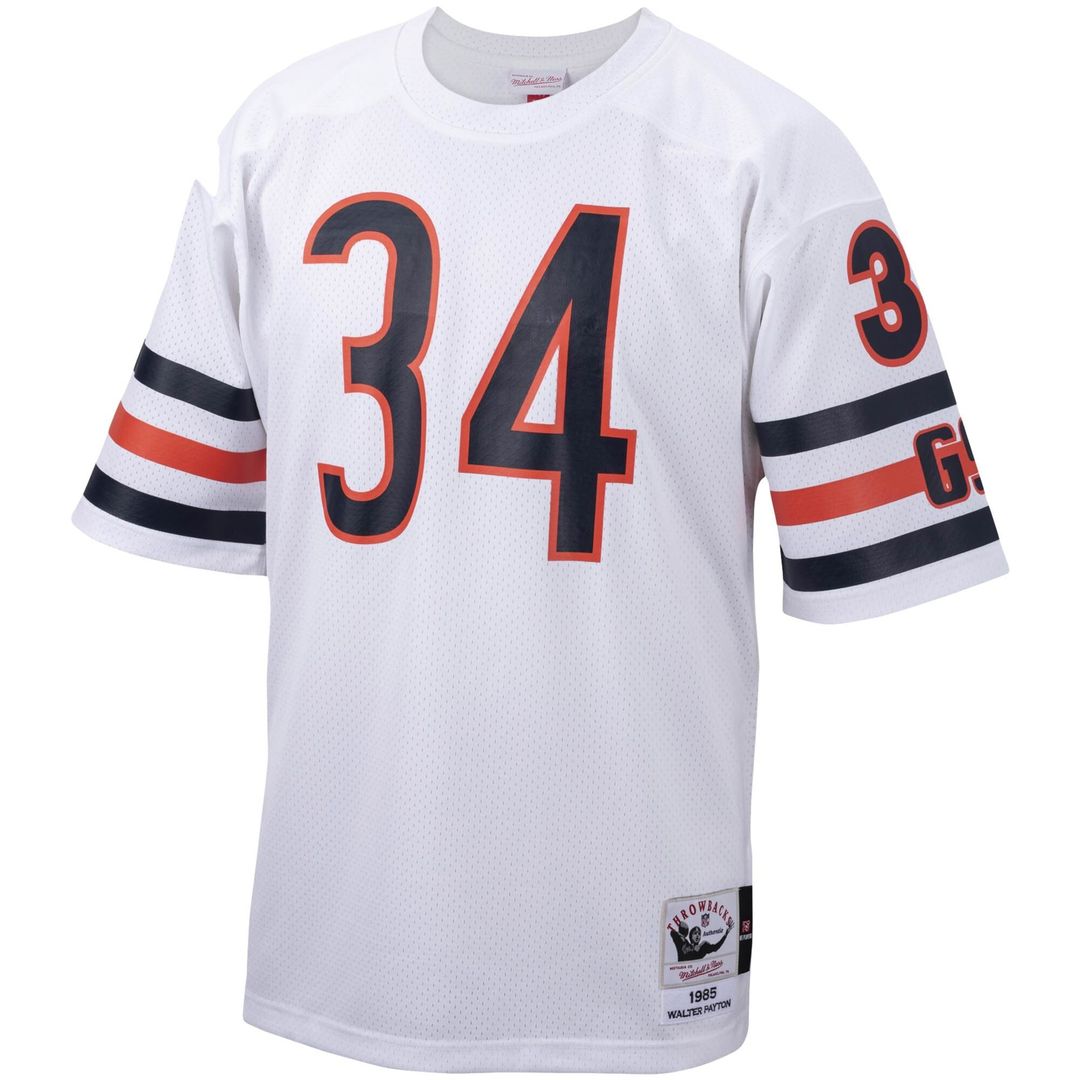 Walter Payton Chicago Bears Big & Tall 1985 Retired Player Replica Jersey - White