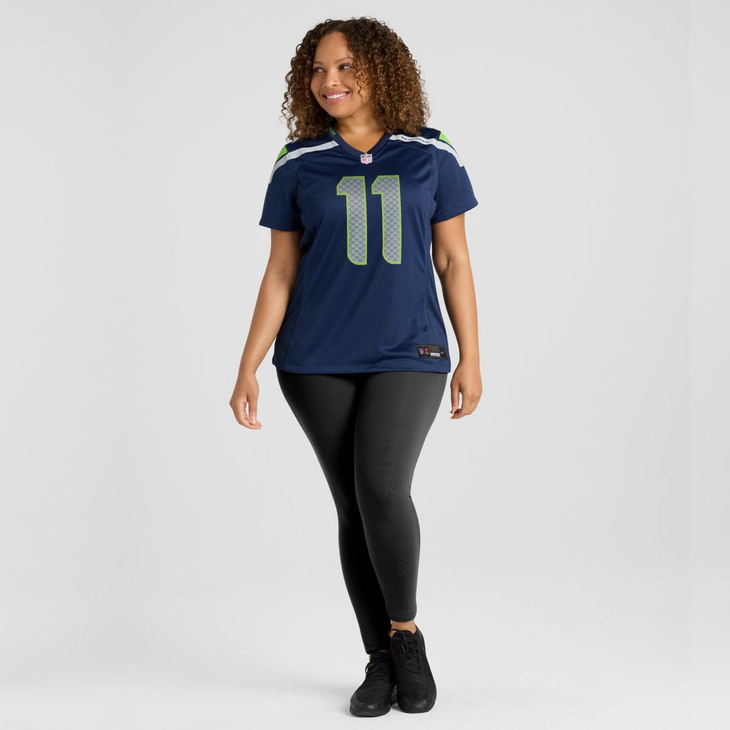 Jaxon Smith - Njigba Seattle Seahawks Women's Game Jersey - College Navy