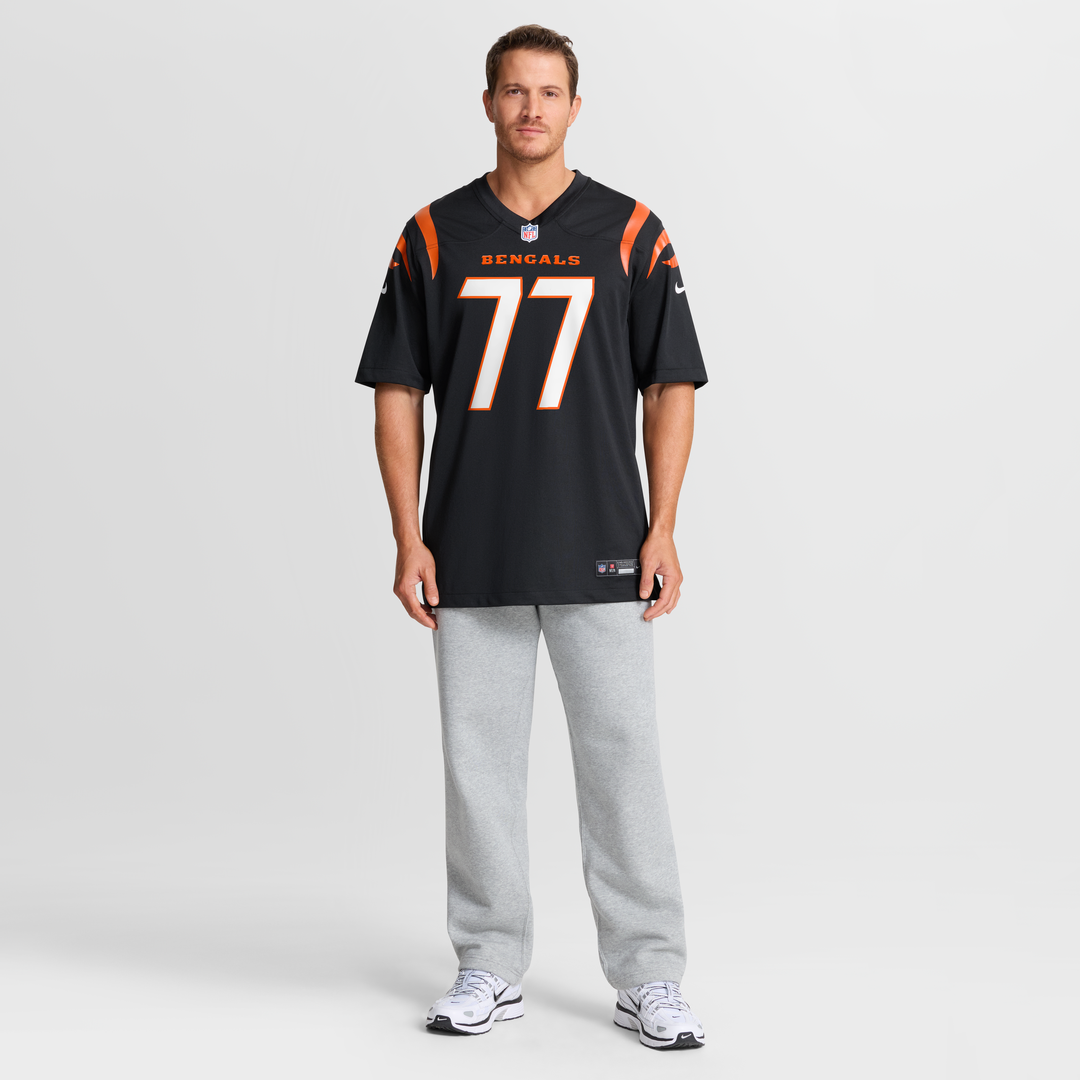 Myles Hinton Cincinnati Bengals Team Game Jersey - Black