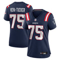Alijah Vera - Tucker New England Patriots Women's Team Game Jersey - Navy