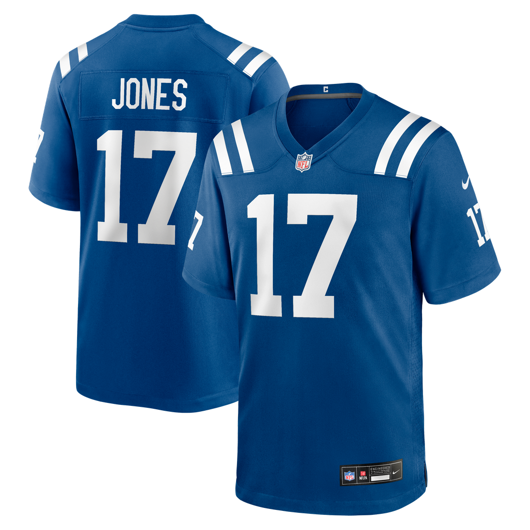 Daniel Jones Indianapolis Colts Team Game Jersey - Royal