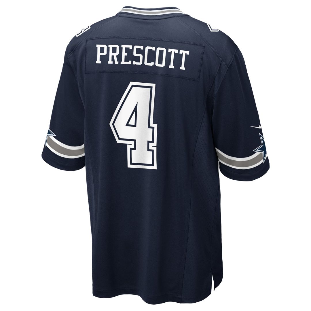 Dak Prescott Dallas Cowboys Youth Game Jersey - Navy