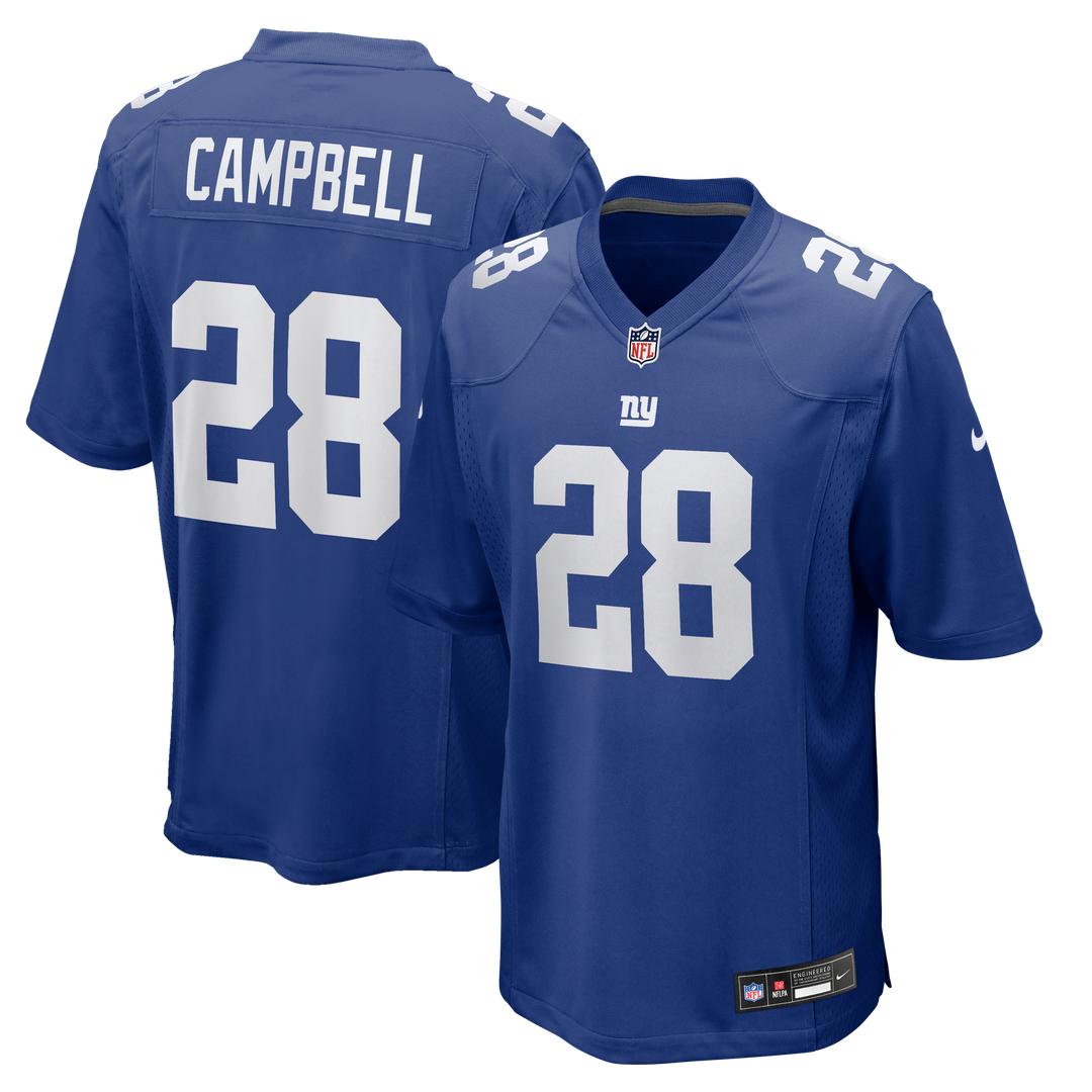 Elijah Campbell New York Giants Team Game Jersey - Royal