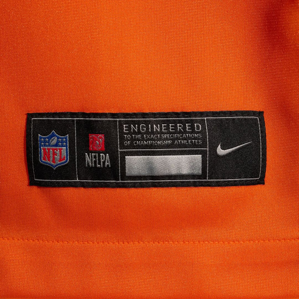 Jaleel McLaughlin Denver Broncos Mile High Collection 1977 Throwback Player Game Jersey - Orange