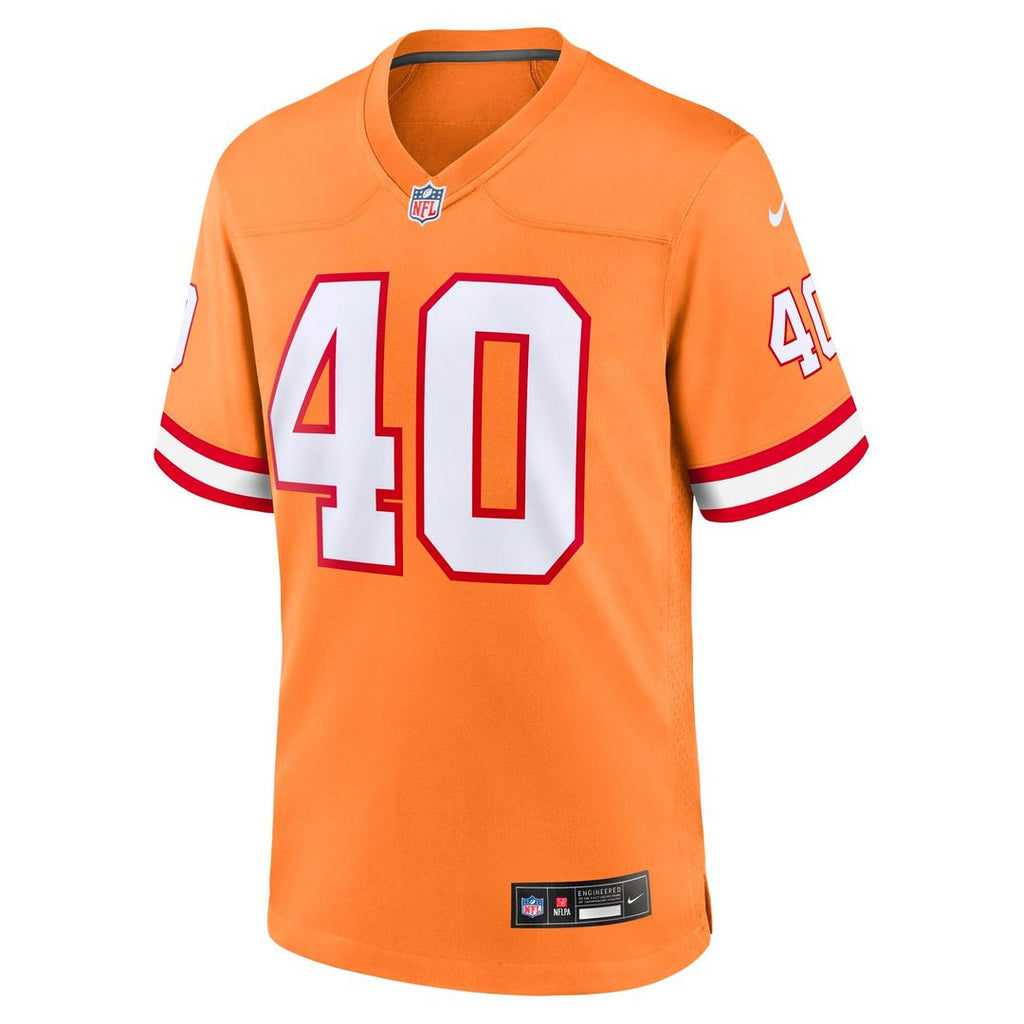 Mike Alstott Tampa Bay Buccaneers Youth Retired Player Game Jersey - Orange