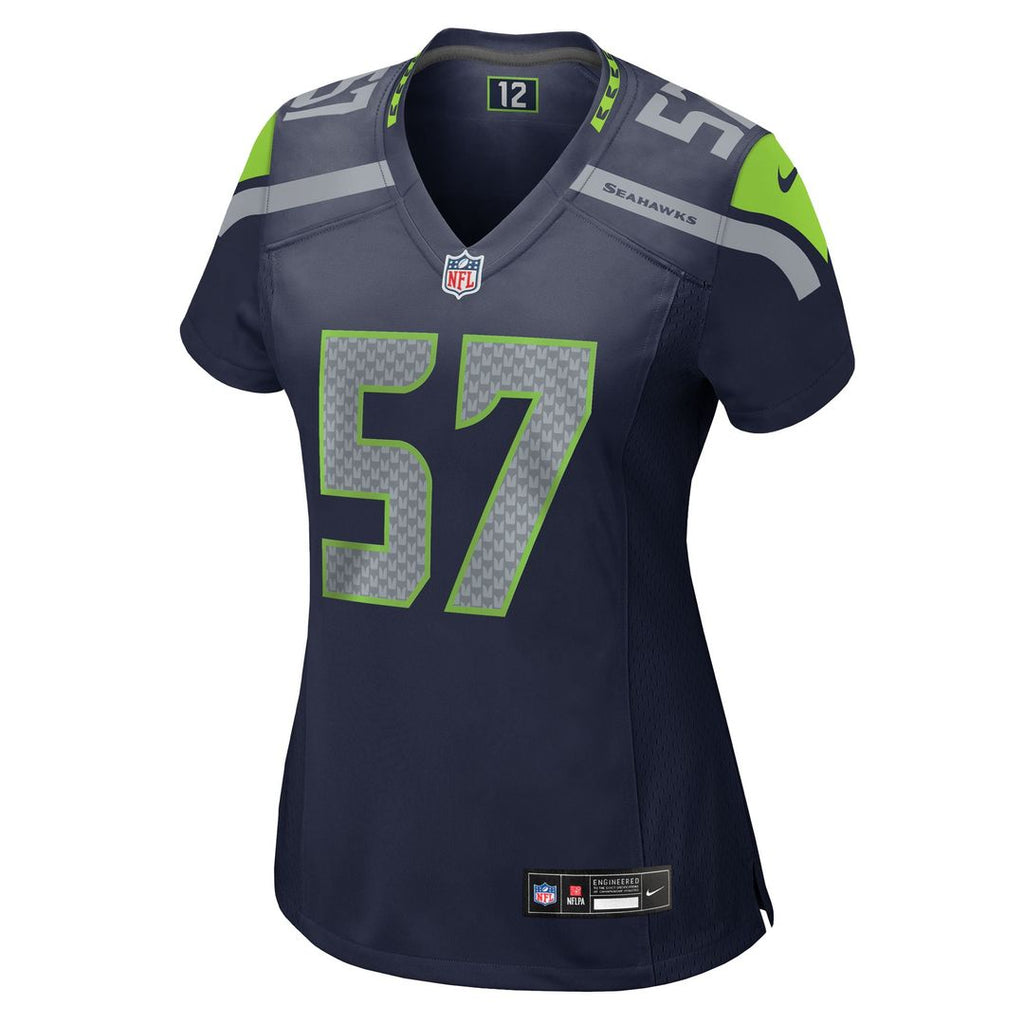 Connor O'Toole Seattle Seahawks Women's Team Game Jersey - College Navy