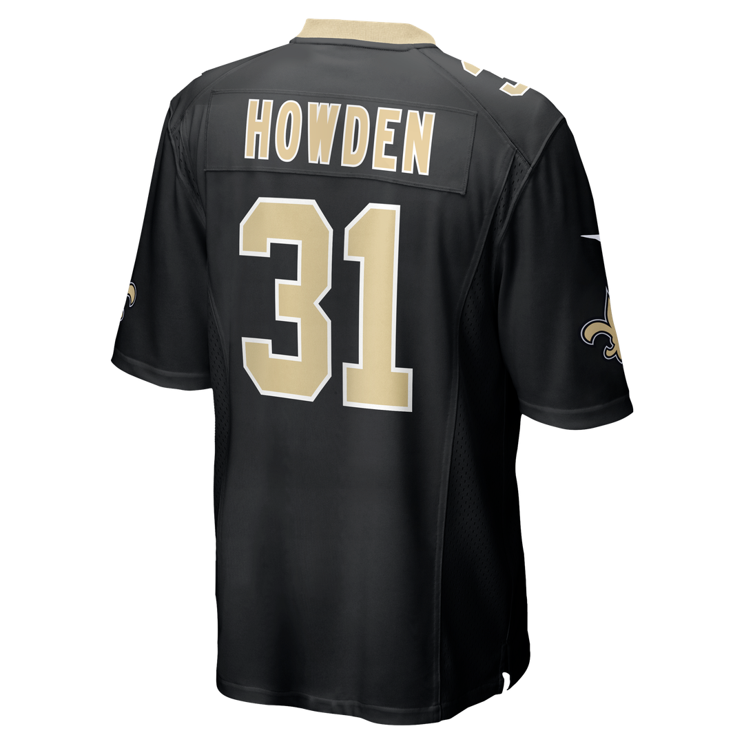 Jordan Howden New Orleans Saints Team Game Jersey - Black