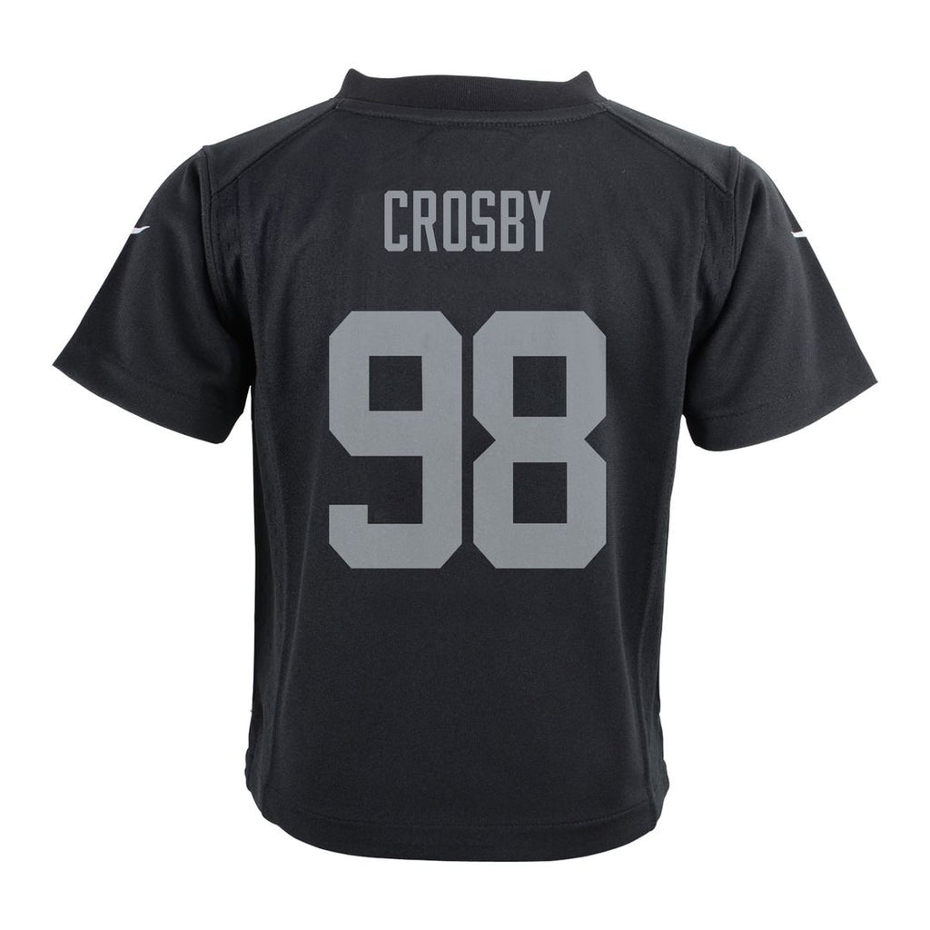 Maxx Crosby Las Vegas Raiders Preschool Team Game Jersey - Black