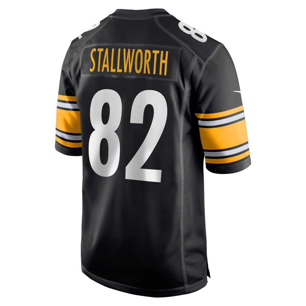 John Stallworth Pittsburgh Steelers Retired Player Jersey - Black
