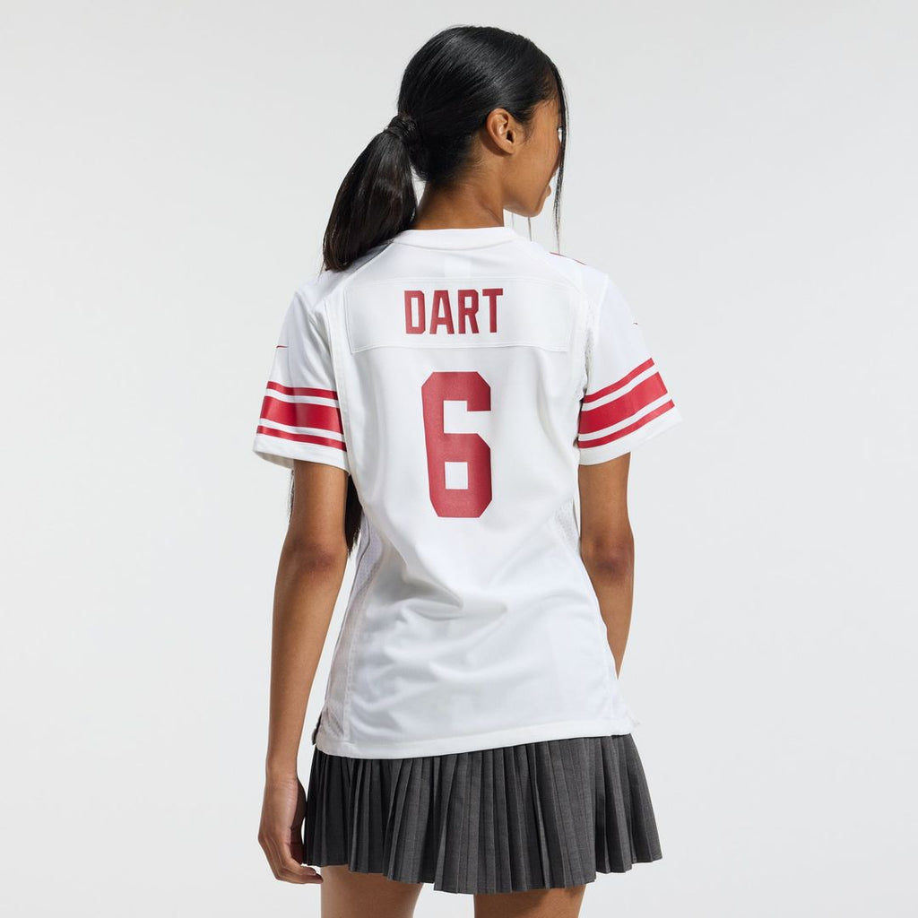 Jaxson Dart New York Giants Women's Team Game Jersey - Royal