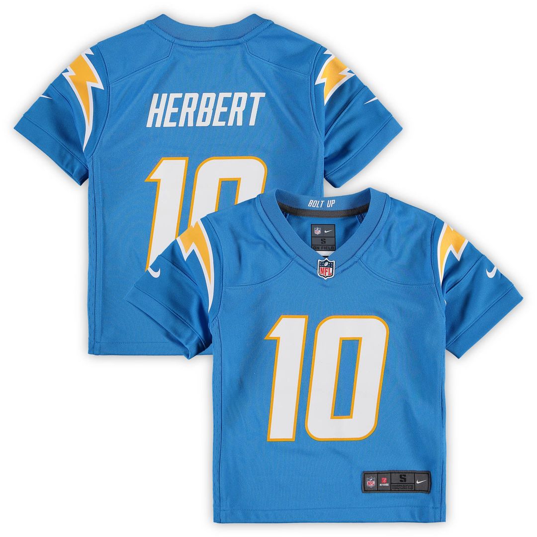 Justin Herbert Los Angeles Chargers Preschool Game Jersey - Powder Blue