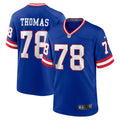 Andrew Thomas New York Giants Alternate Game Jersey - Royal
