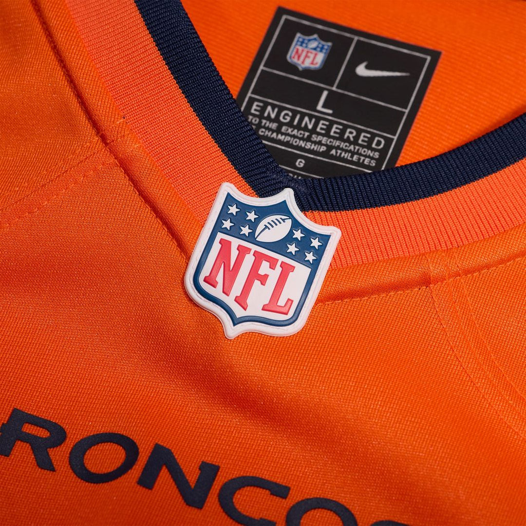 Que Robinson Denver Broncos Team Game Jersey - Orange