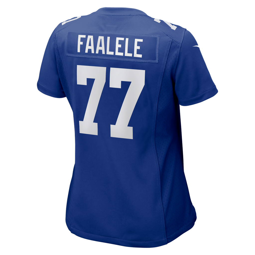 Daniel Faalele New York Giants Women's Team Game Jersey - Royal