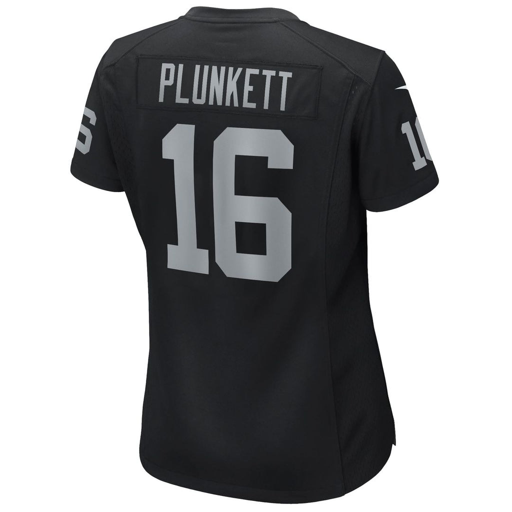Jim Plunkett Las Vegas Raiders Women's Game Retired Player Jersey - Black