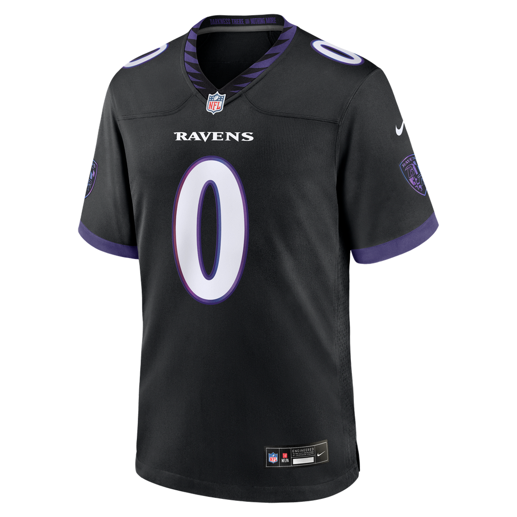 Roquan Smith Baltimore Ravens Alternate Game Jersey - Purple