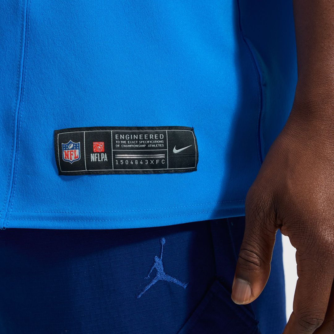Aidan Hutchinson Detroit Lions Alternate Vapor F.U.S.E. Elite Jersey - Blue