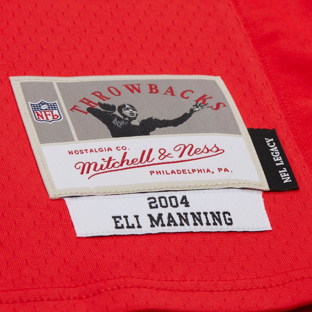 Eli Manning New York Giants 2004 Legacy Replica Jersey - Red