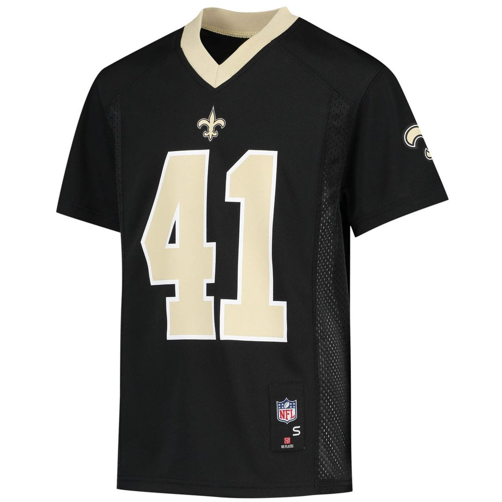 Alvin Kamara New Orleans Saints Youth Replica Jersey - Black