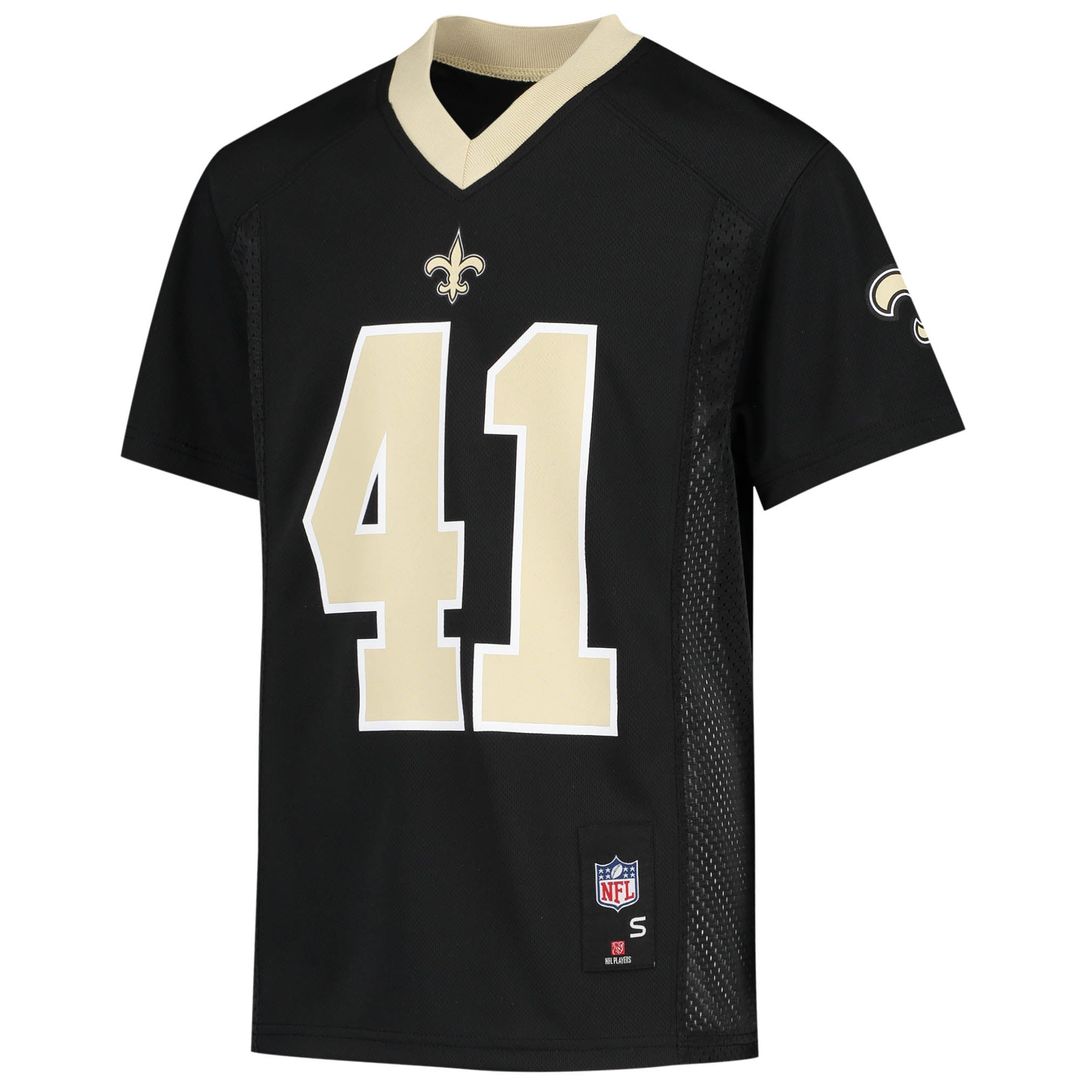 Alvin Kamara New Orleans Saints Youth Replica Jersey - Black