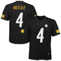 DK Metcalf Pittsburgh Steelers Youth Replica Jersey - Black