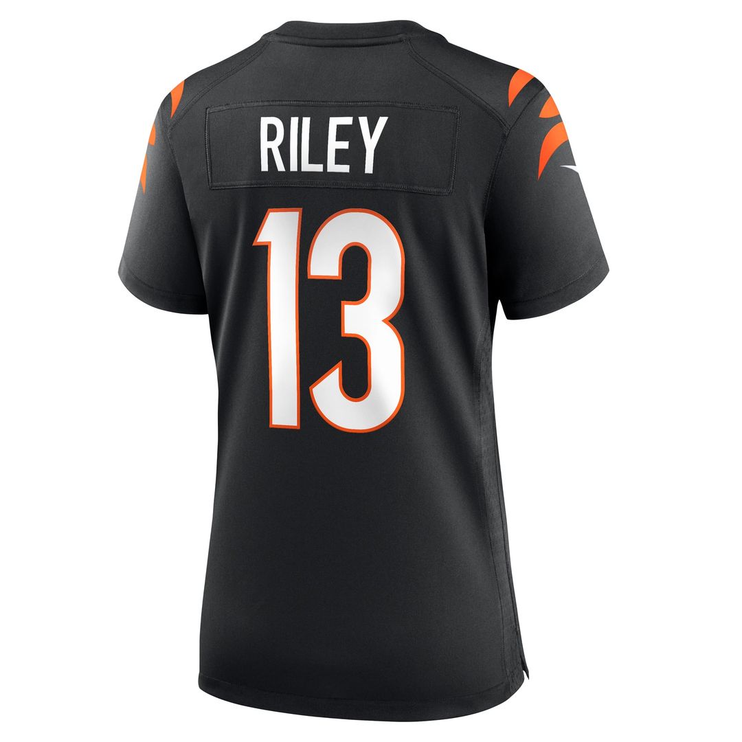 Ken Riley Cincinnati Bengals Women's Retired Player Game Jersey - Black