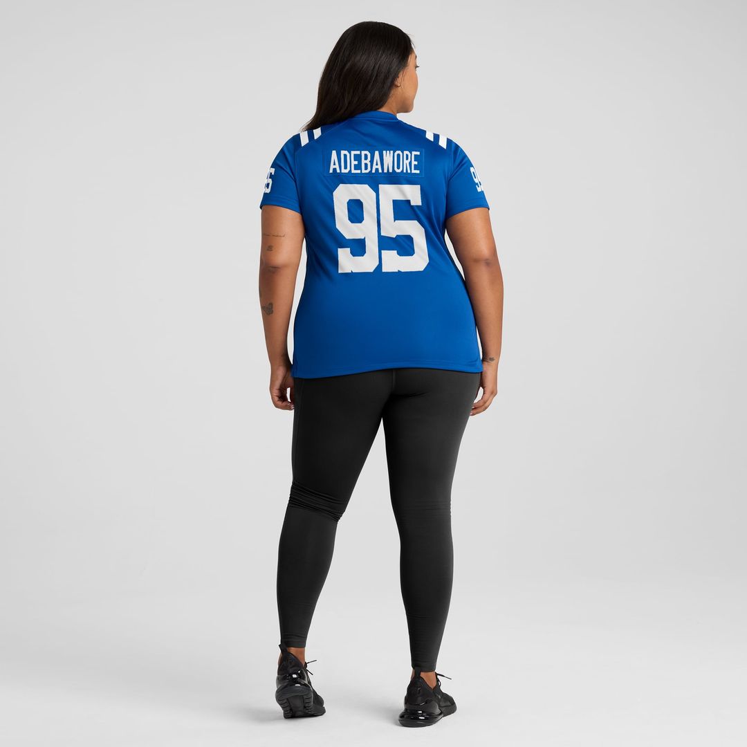Adetomiwa Adebawore Indianapolis Colts Women's Team Game Jersey - Royal