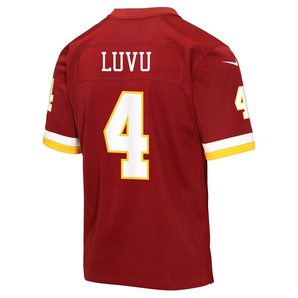 Frankie Luvu Washington Commanders Youth Game Jersey - Burgundy