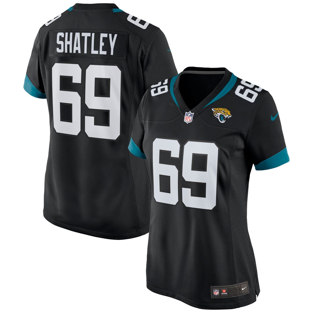 Tyler Shatley Jacksonville Jaguars Women's Game Jersey - Black