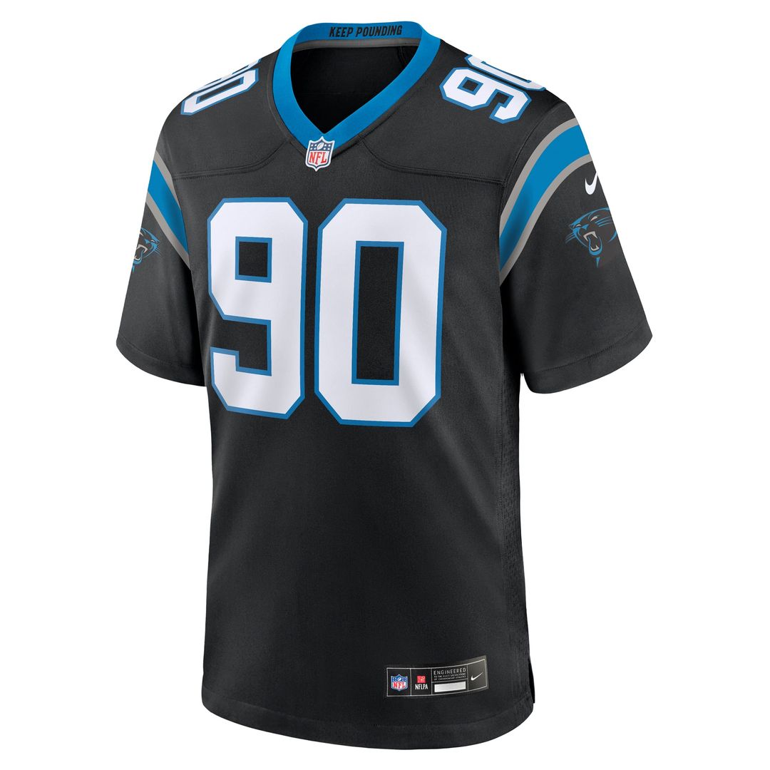 Julius Peppers Carolina Panthers Retired Player Game Jersey - Black