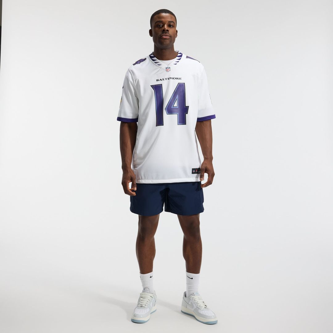 Kyle Hamilton Baltimore Ravens Game Jersey - White