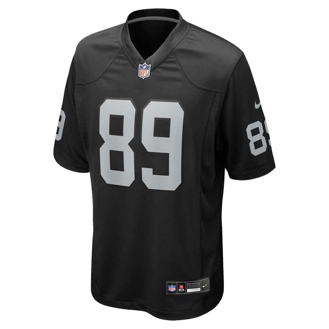 Brock Bowers Las Vegas Raiders Youth Game Jersey - Black