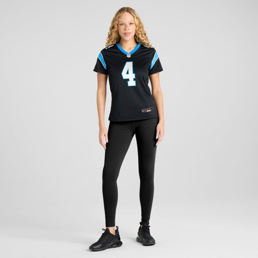 Eddy Pineiro Carolina Panthers Women's Team Game Jersey - Black