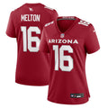 Max Melton Arizona Cardinals Women's Game Jersey - Cardinal