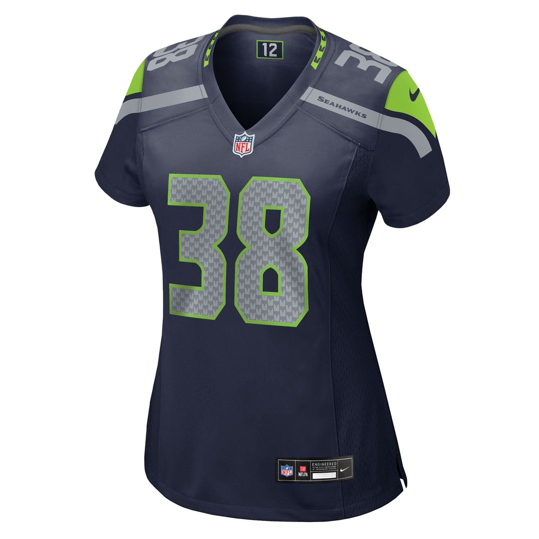 Brady Russell Seattle Seahawks Women's Team Game Jersey - College Navy