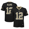 Chris Olave New Orleans Saints Youth Replica Jersey - Black