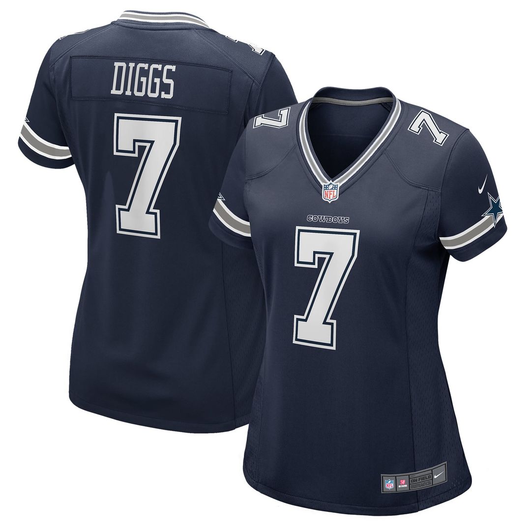 Trevon Diggs Dallas Cowboys Women's Game Jersey - White