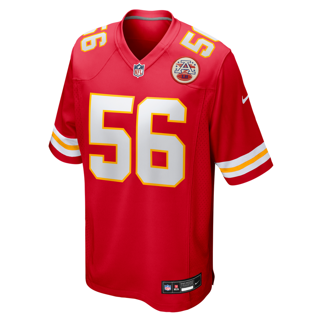 George Karlaftis Kansas City Chiefs Player Game Jersey - Red