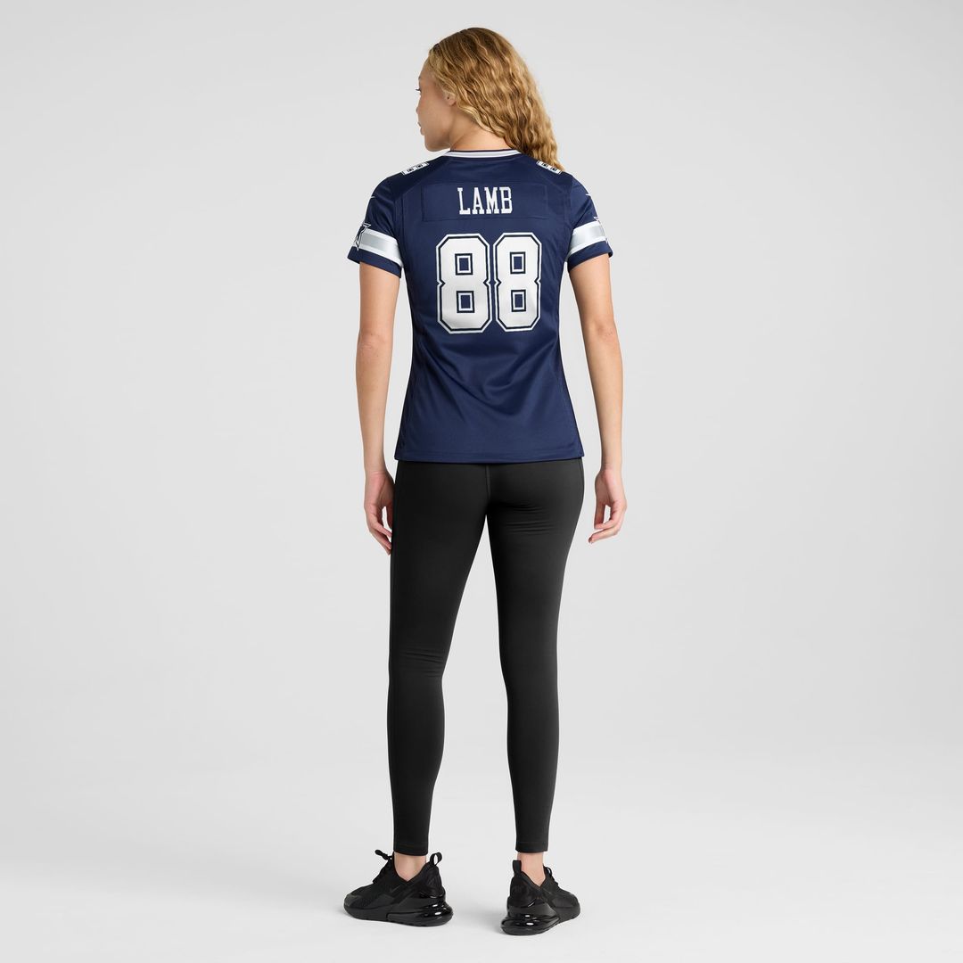 CeeDee Lamb Dallas Cowboys Women's Game Jersey - Navy